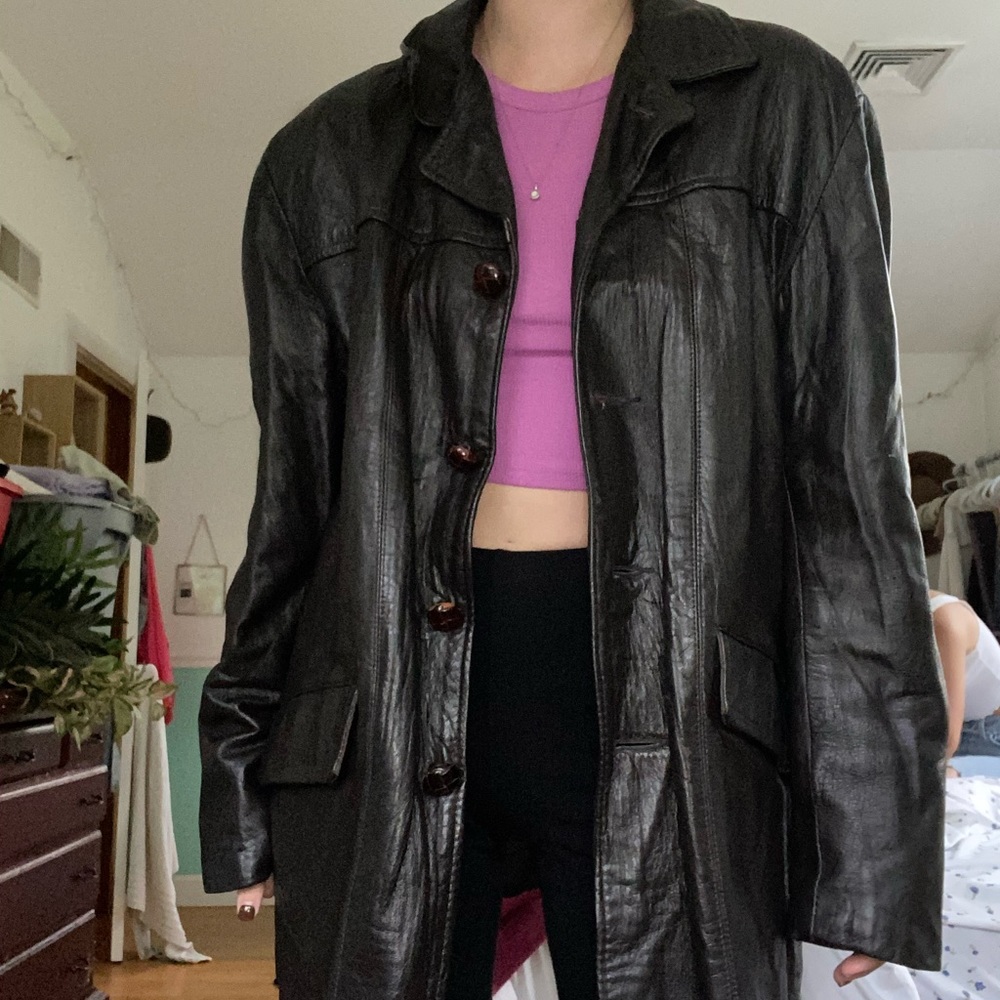 Brown Leather Jacket
